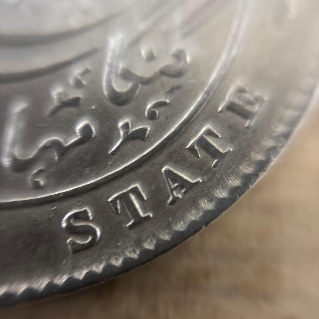 1891ヴィクトリア インド　ルピー銀貨　ビカニール