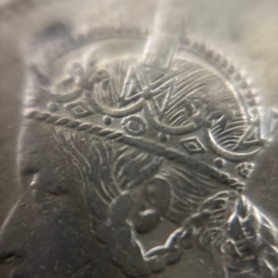 1891ヴィクトリア インド　ルピー銀貨　ビカニール