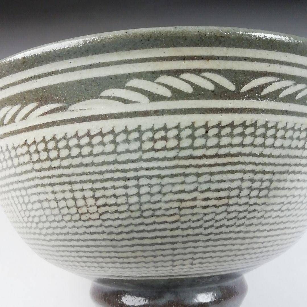 Ｔ９８　茶碗　『三島　茶碗』『瑞昌陶房窯』『柳昌坤 作』　共箱　抹茶碗　茶道具