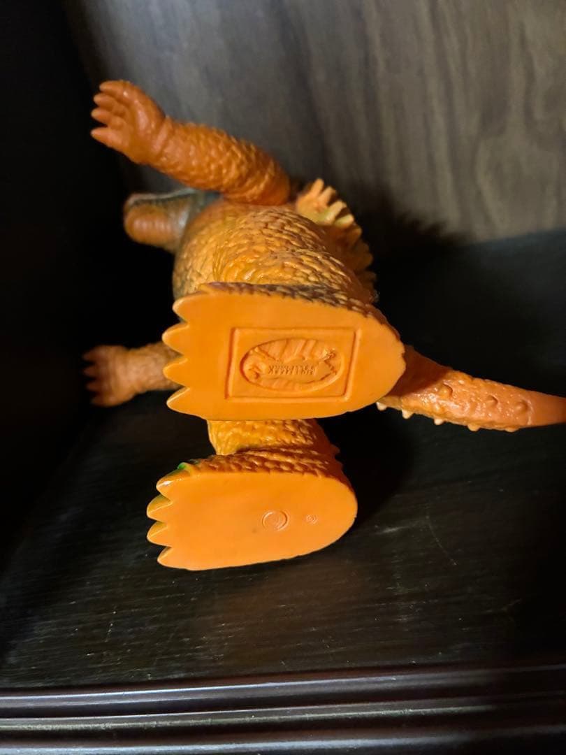 当時物　ブルマァク　アンギラス　ソフビ　ゴジラ　怪獣　マルサン