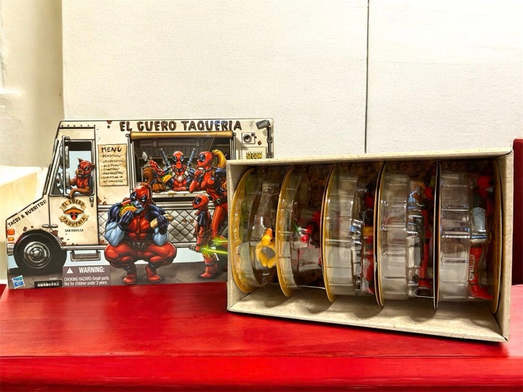 コミコン限定 デッドプール コープス 3.75インチ フィギュア セット