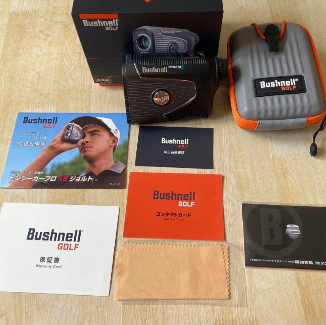 Bushnell PRO X ゴルフ用距離計 ケース付き