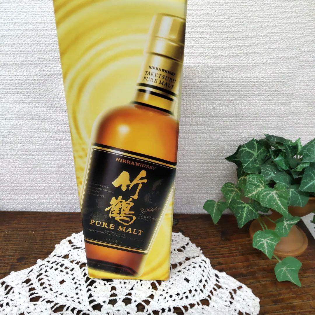 ニッカウヰスキー☆竹鶴 ピュアモルト 黒ラベル 700ml 43％　　未開封