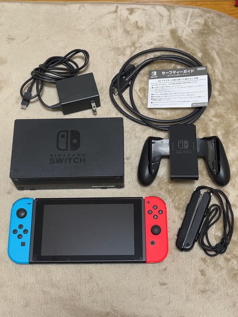 Nintendo Switch 本体 青/赤 おまけ付き