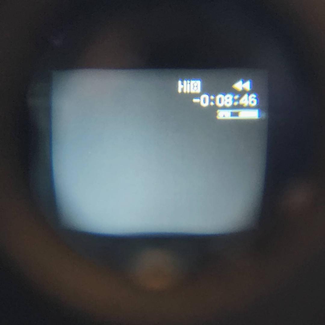 【動作確認済】SONY 高画質 Hi8 8ミリ ビデオカメラ CCD-TR3