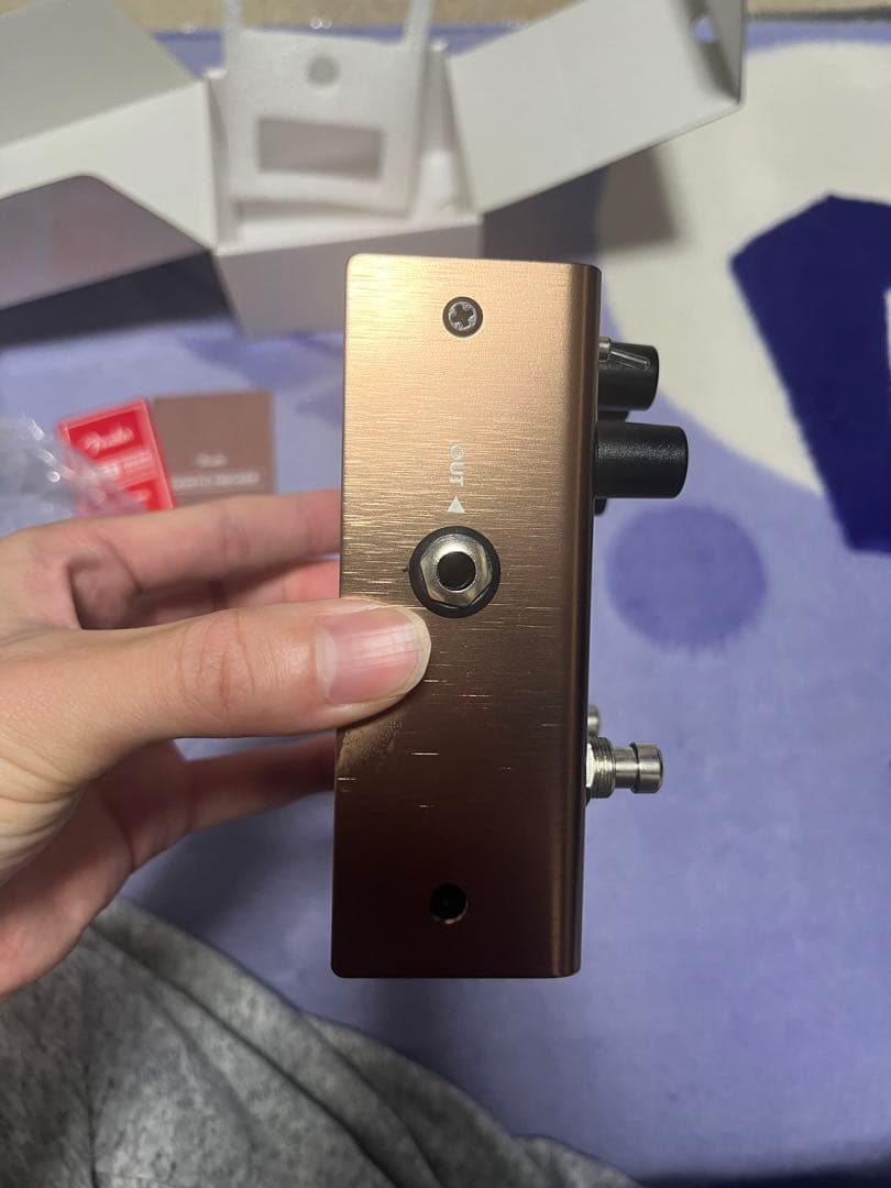 フェンダー　acoustic preverb エフェクター