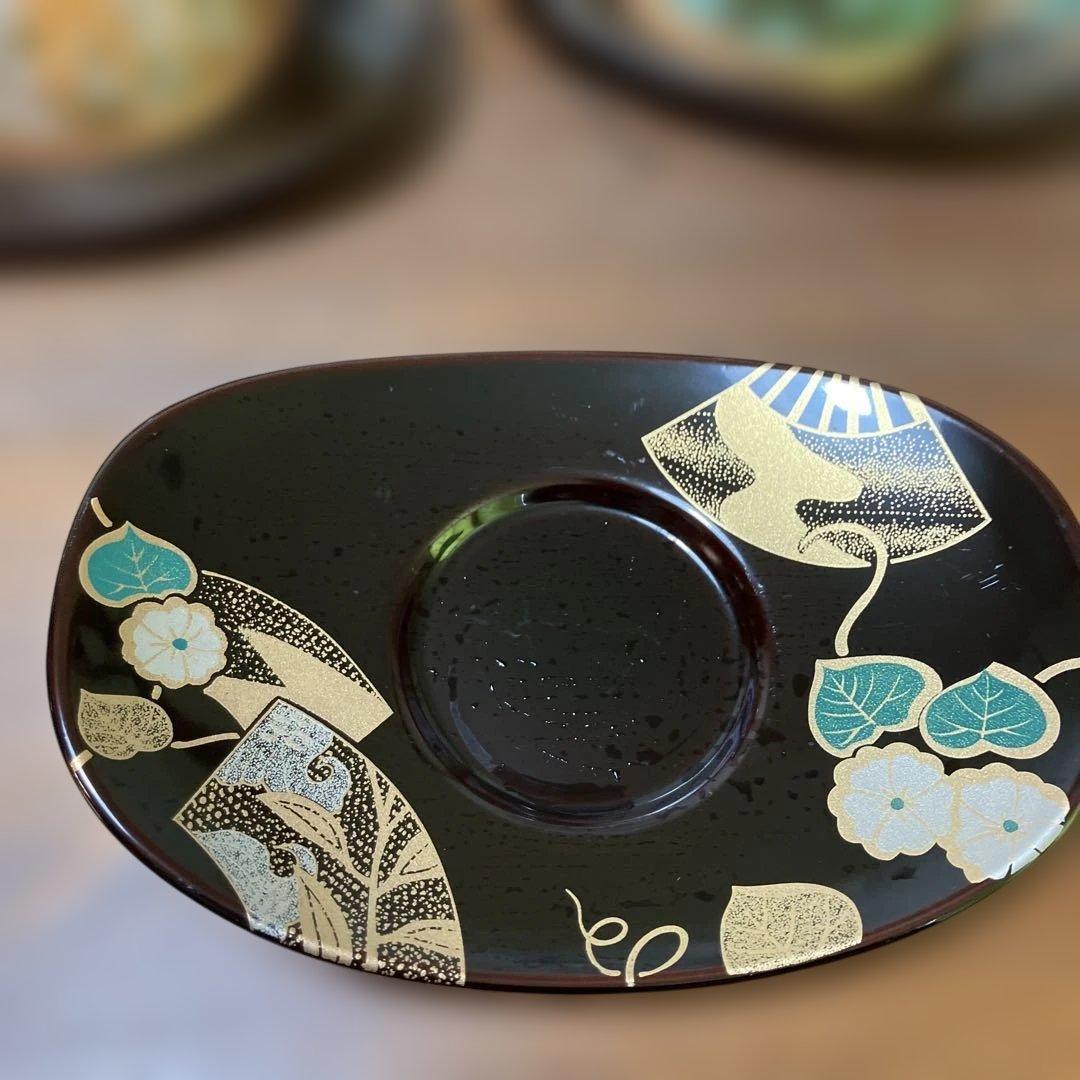 源氏物語　茶道具セット 急須と茶碗5個　清兵衛窯