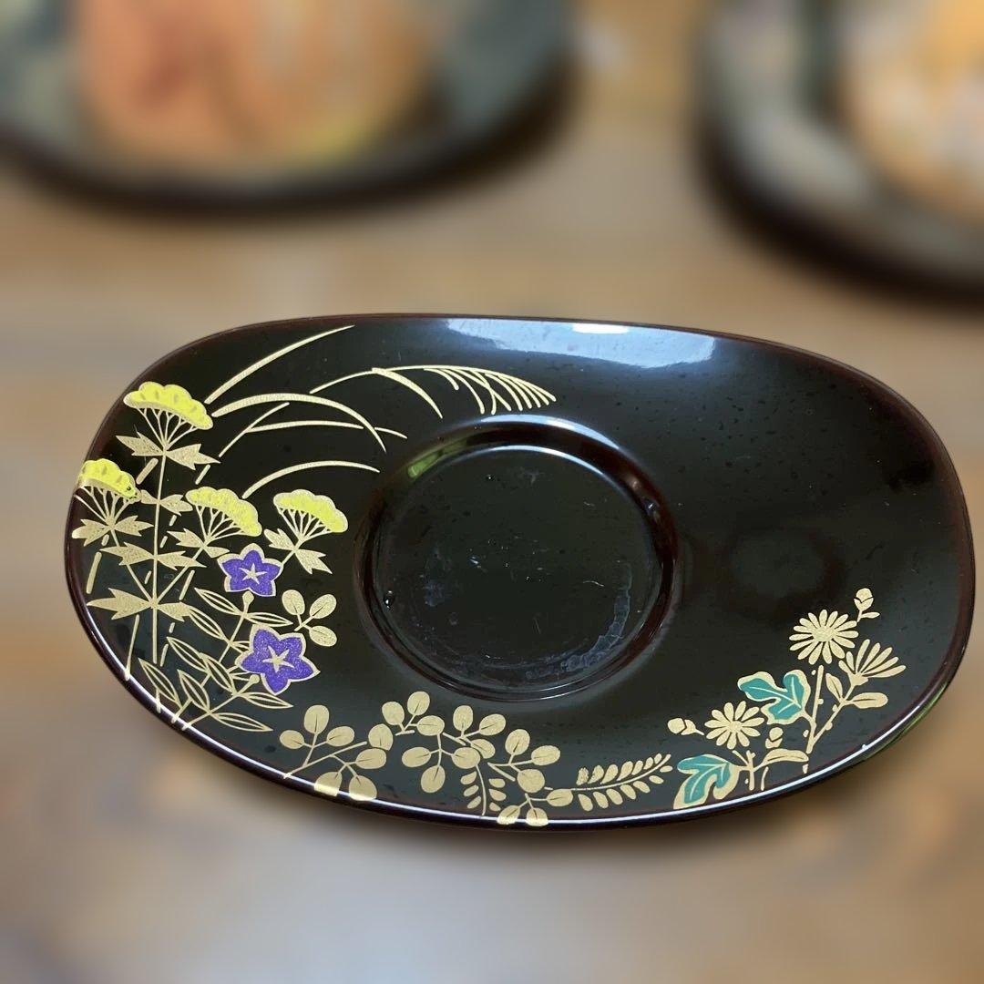 源氏物語　茶道具セット 急須と茶碗5個　清兵衛窯