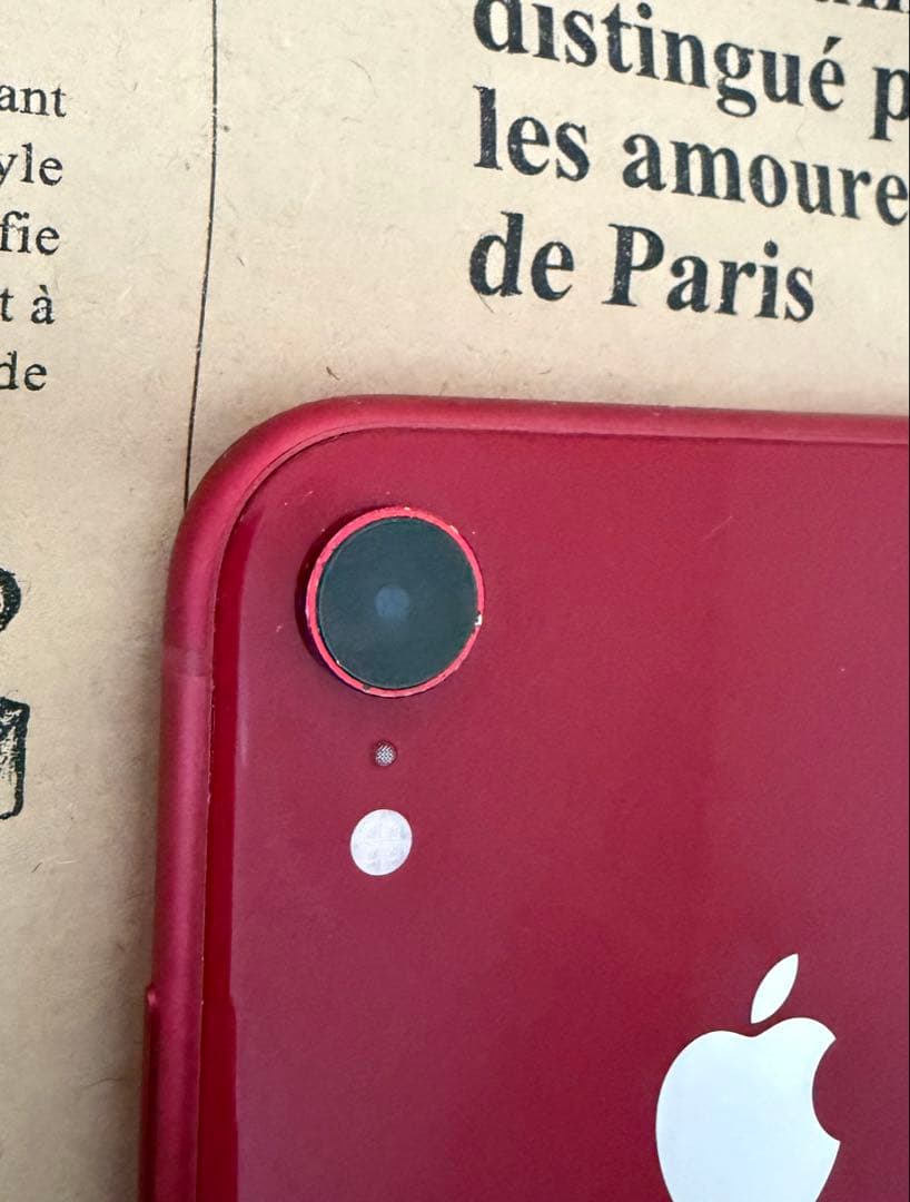 【わか】Apple iPhone XR RED