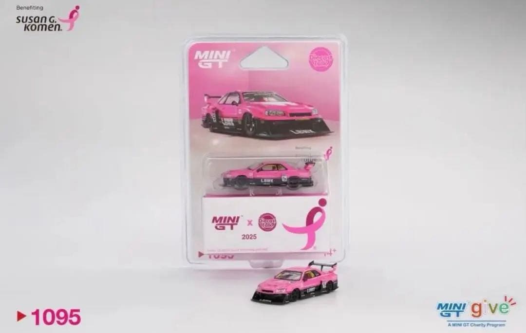 ミニカー MiniGT1095 Nissan ER34 Give Diecast Talk