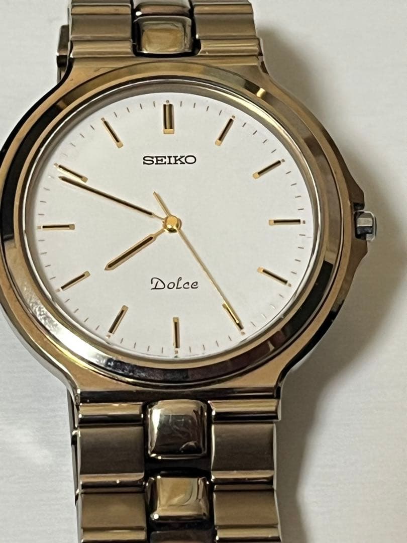 SEIKO ドルチェ　8N41-7020 Tungsten Carbide