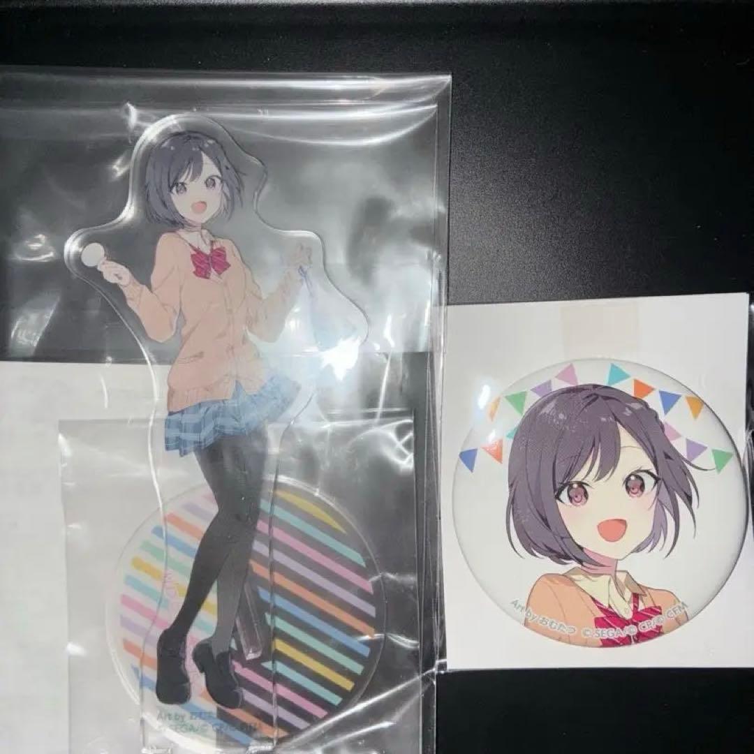 プロセカ 東雲絵名 神山高校文化祭 神高祭 アクリルスタンド 缶バッジ