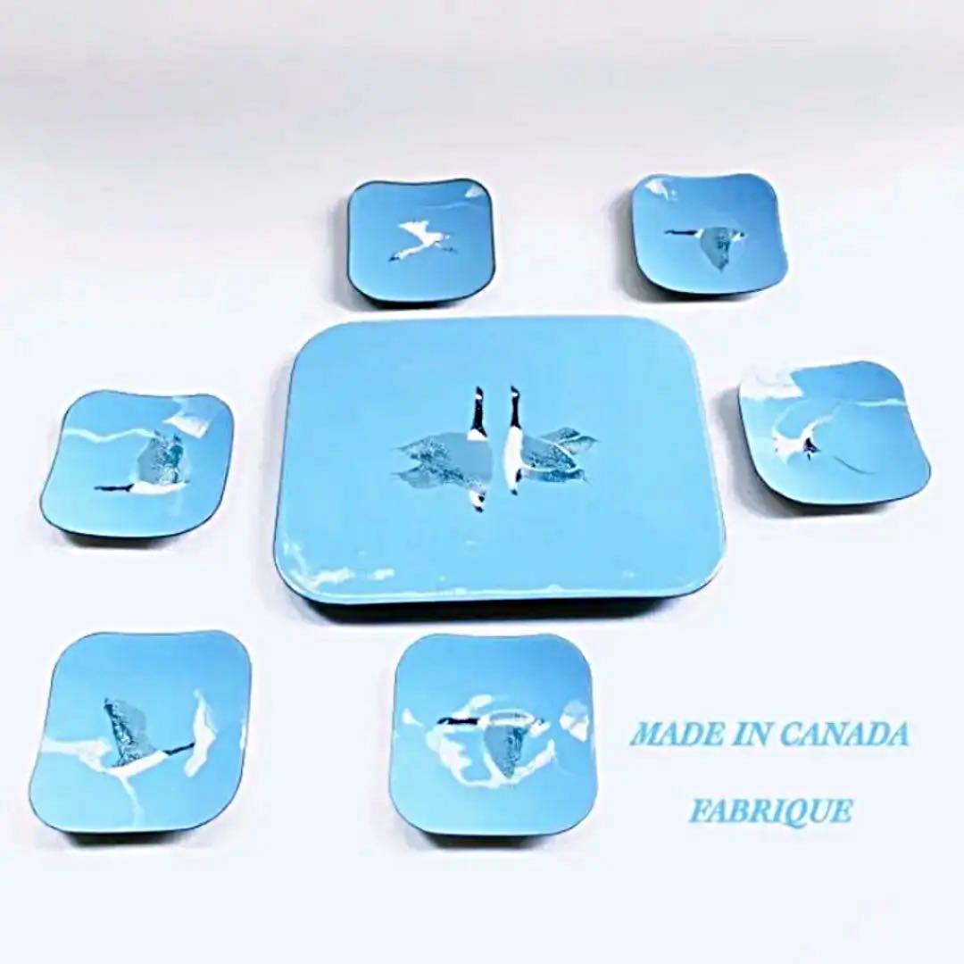 ✨希少作品✨絵皿✨MADE IN  FABRIQUE ✨7点SET✨