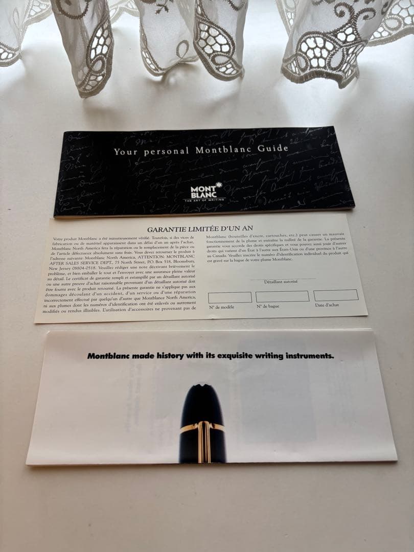 モンブラン マイスターシュテュック ル・グラン 146 万年筆 M 中白　14K