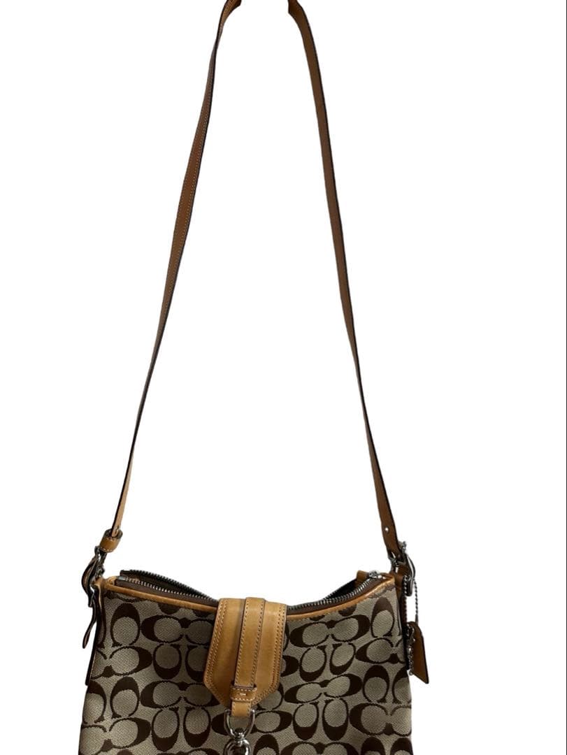 COACH コーチ シグネチャー ショルダーバッグ 長財布 セット ブラウン