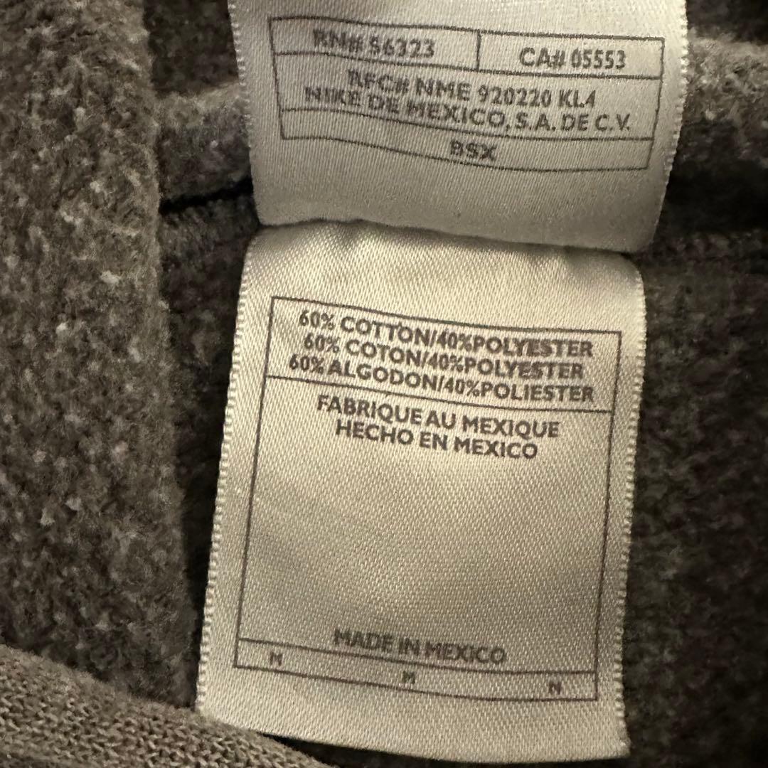 00s 希少 NIKE ナイキ センタースウッシュ スウェット パーカー