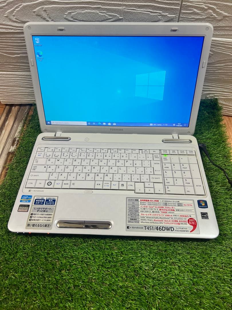 その他ノートPC本体 TOSHIBA dynabook T451/46DWD core i5