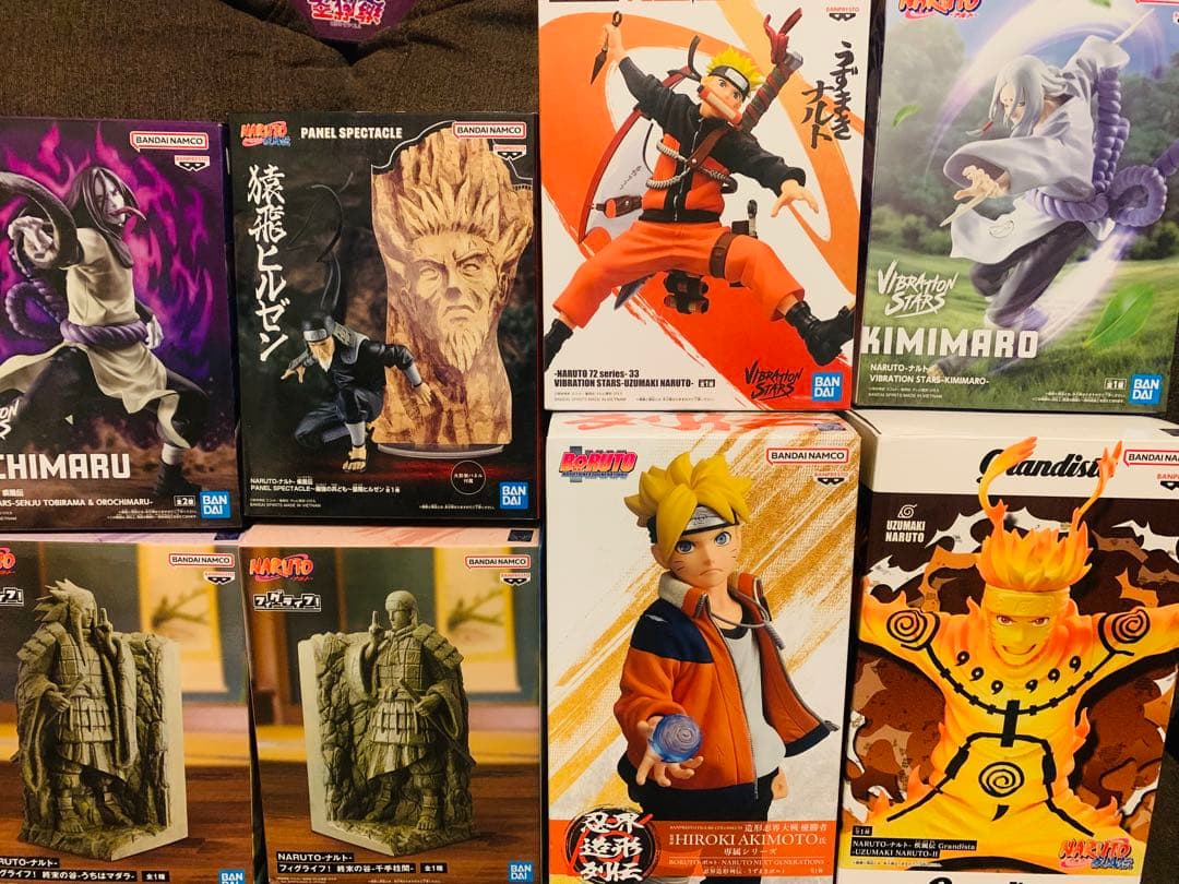 936 ナルト　NARUTO キミマロ　ボルト　柱間　マダラ　大蛇丸　フィギュア