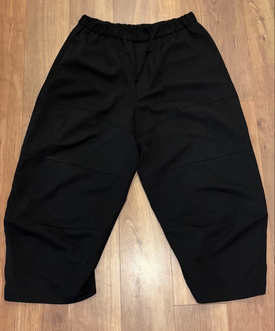 BLACK コムデギャルソン ワイドパンツ