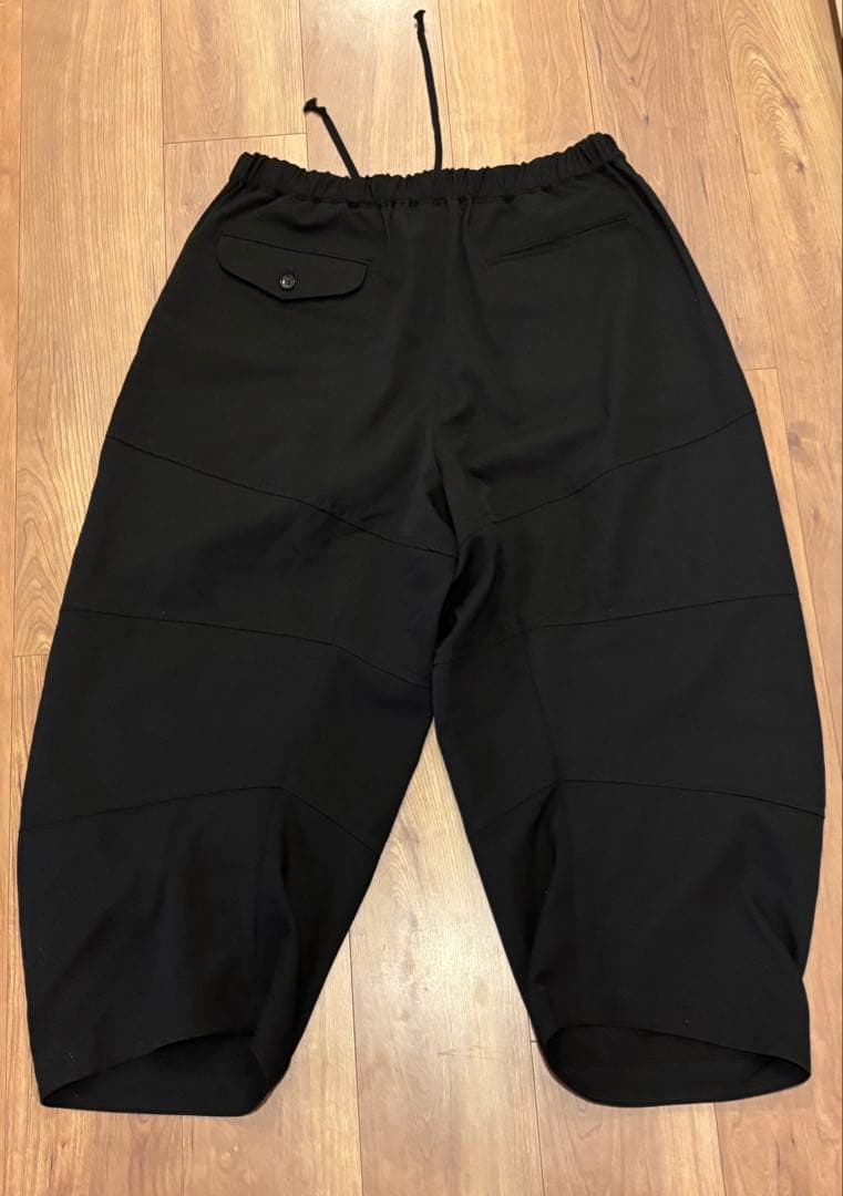 BLACK コムデギャルソン ワイドパンツ