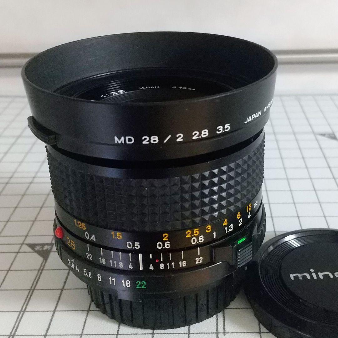 ミノルタ NEW MD 28mm f/2.8