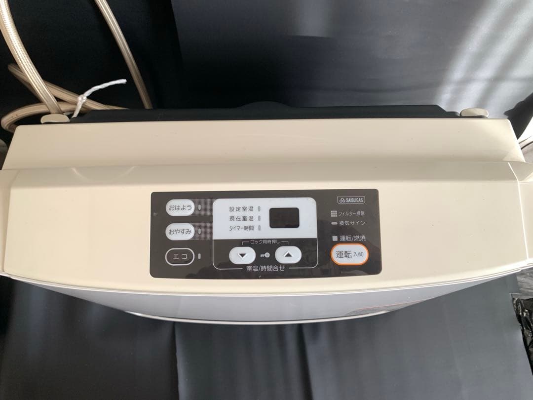 リンナイ 東邦ガス　RC-M5801E ガスファンヒーター12A・13A