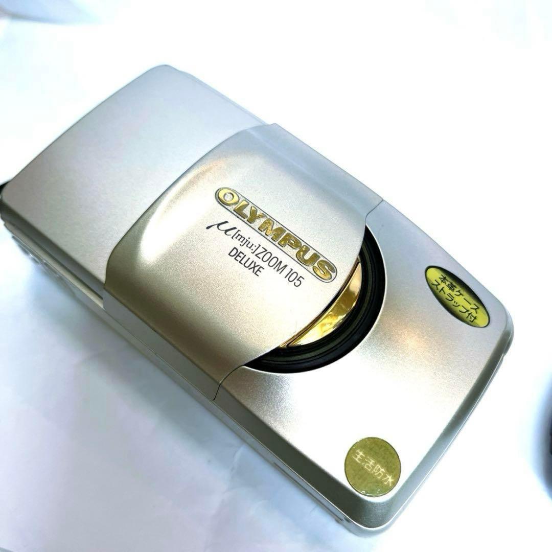 OLYMPUS μ zoom 105 DELUXE リモコン付き　動作品