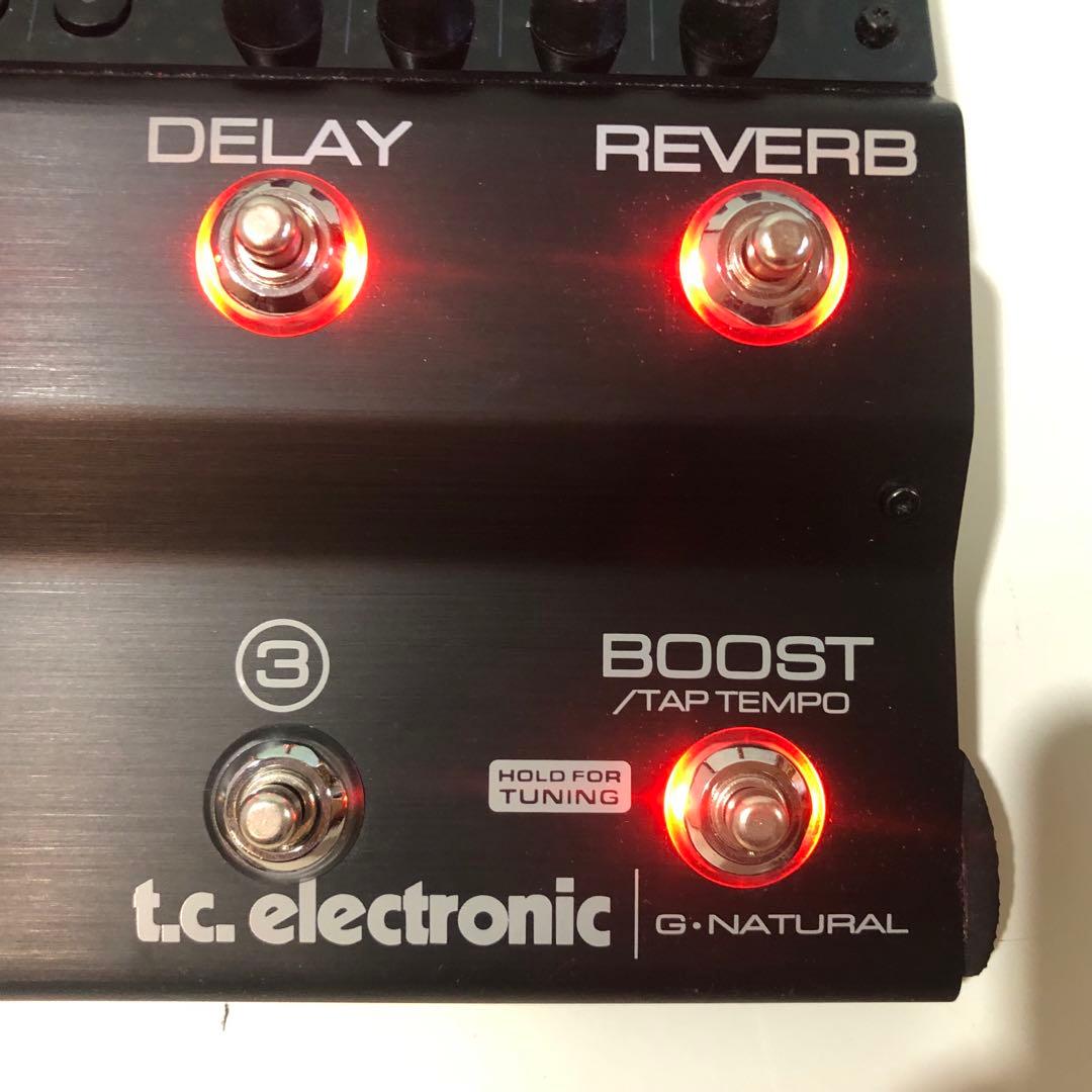 t.c. electronic G-Natural ギターエフェクター 通電OK