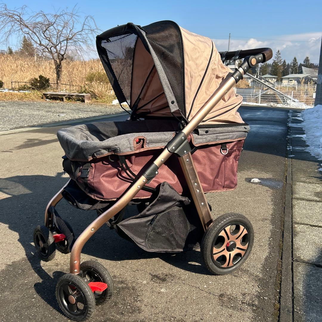 オールワンプレミアム 大型ペットカート 45kg 大・中型犬 多頭 シニア犬