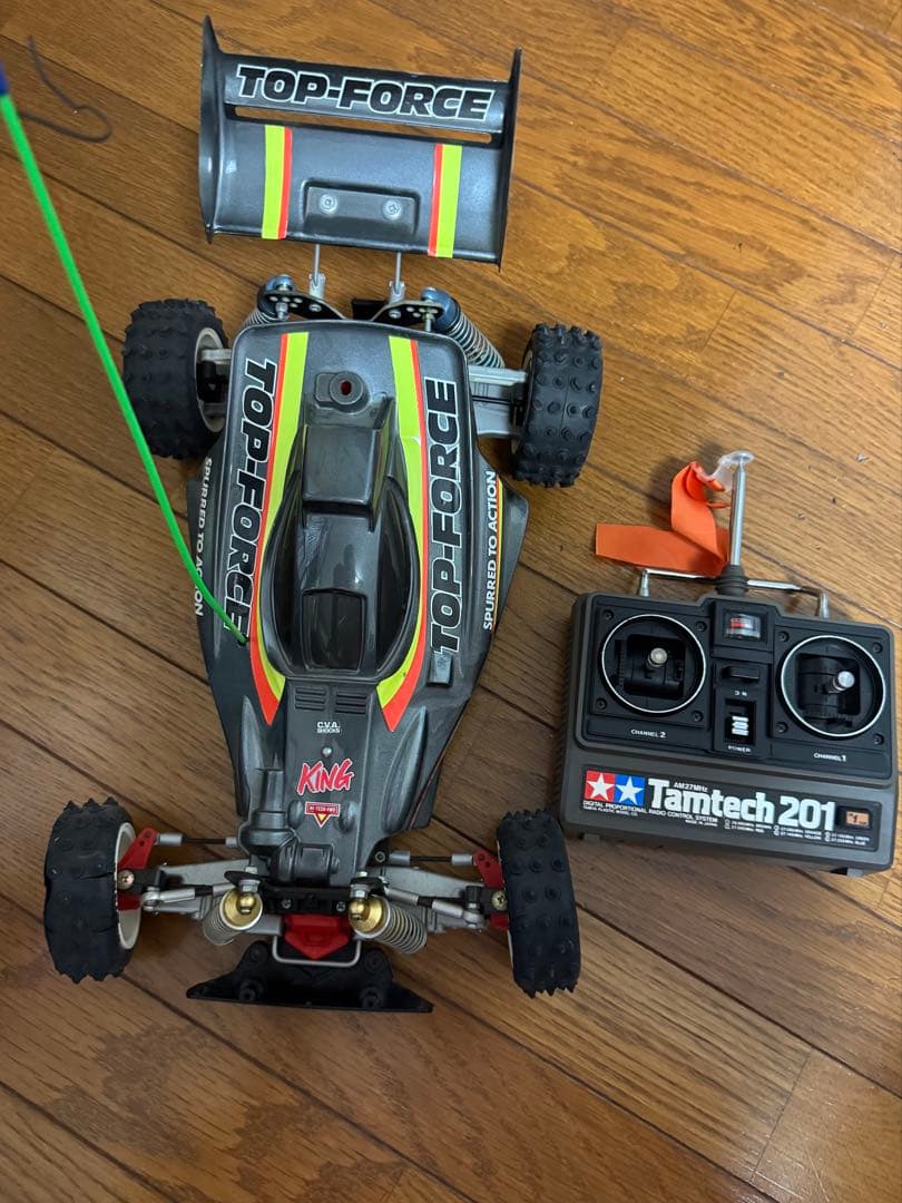 黄*星様 タミヤ トップフォース　RCカー　バッテリーなし動作未検証ジャンク品