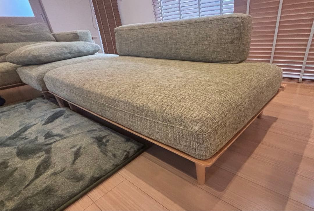 飛騨産業 / HIDA キツツキ　ソファセット①肘なしソファ