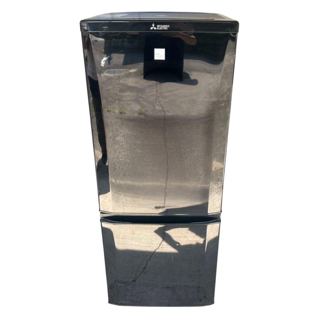 【名古屋市内優先】三菱 2020年MR-P15EE-KK1 冷蔵庫 ブラック