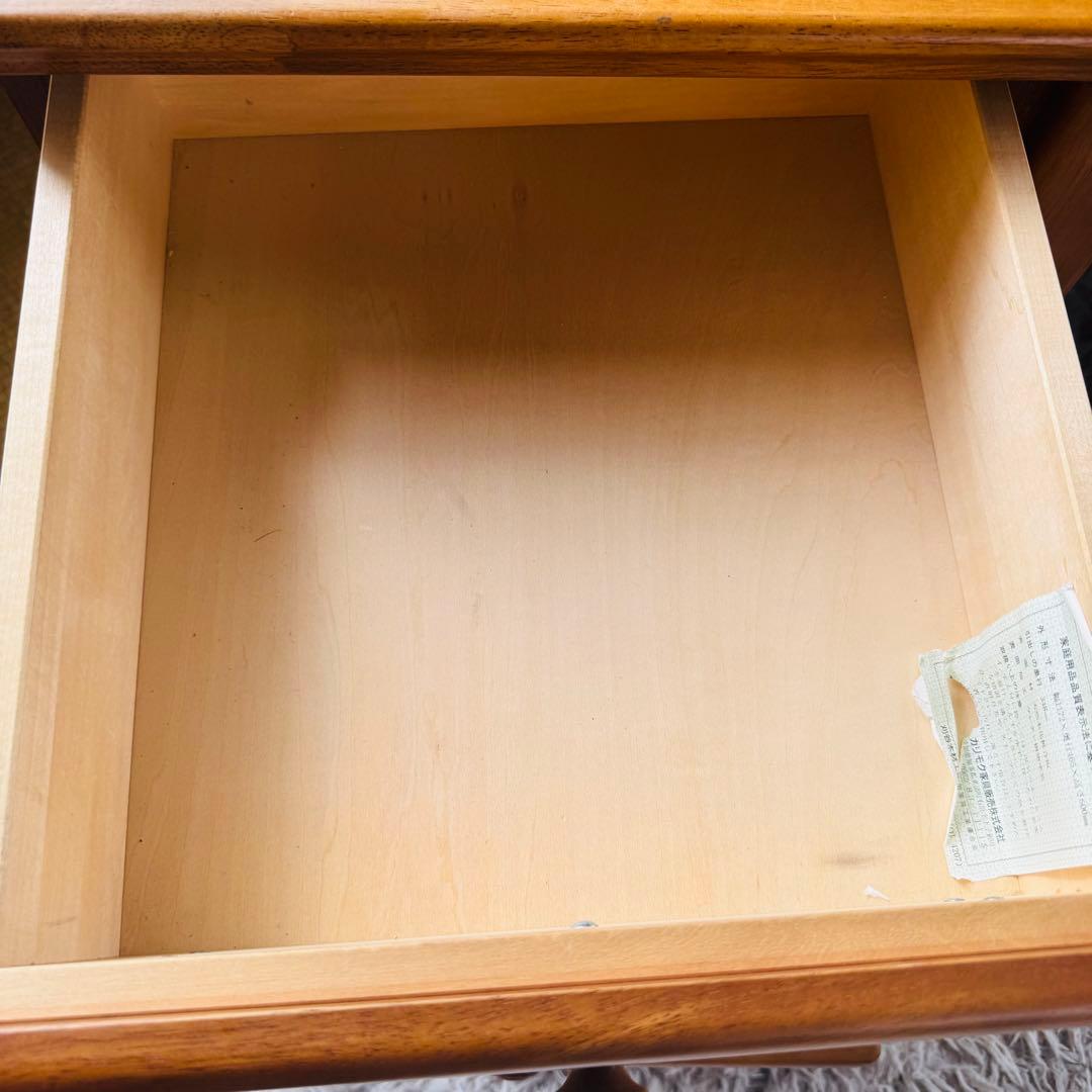 美品★カリモク サイドボード リビングボード キャビネット TVボード　飾棚
