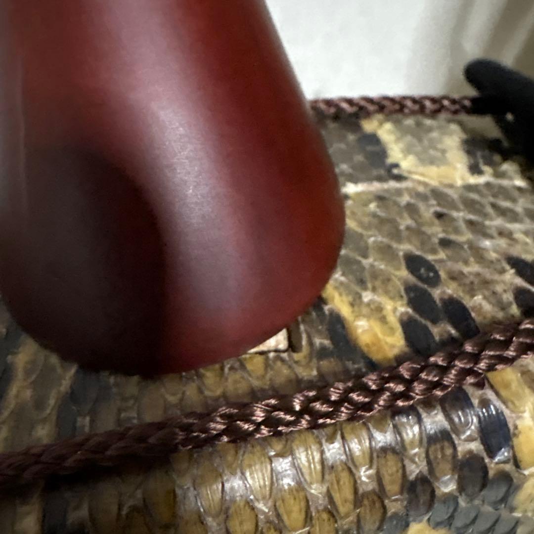 三線 蛇三線 本皮 本革 蛇皮 蛇革 三味線 琉球 沖縄 楽器　ソフトケース付き