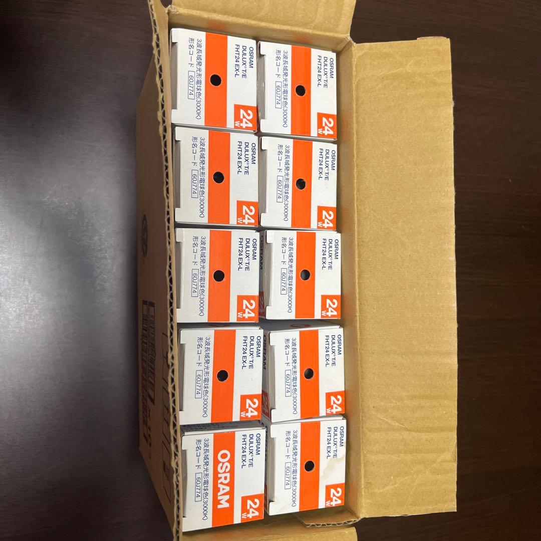 MITSUBISHI/OSRAM T/E FHT24EX-L 10本