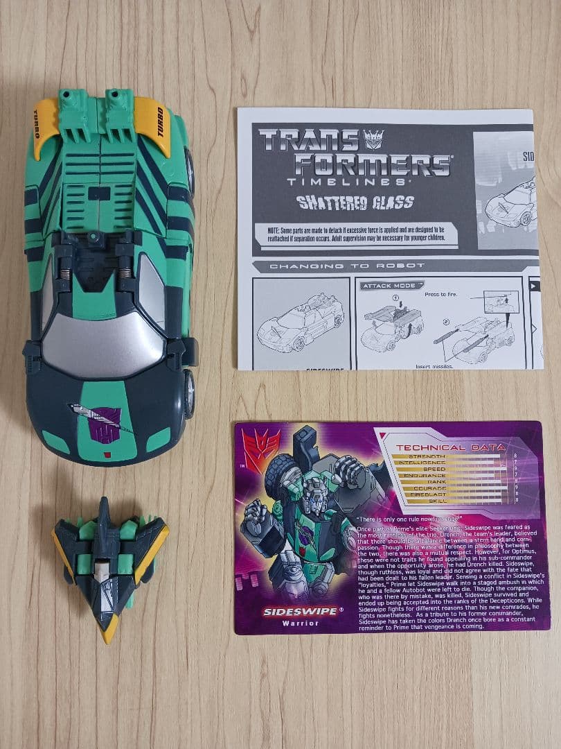 トランスフォーマー BOTCON SG シャッタードグラス セット