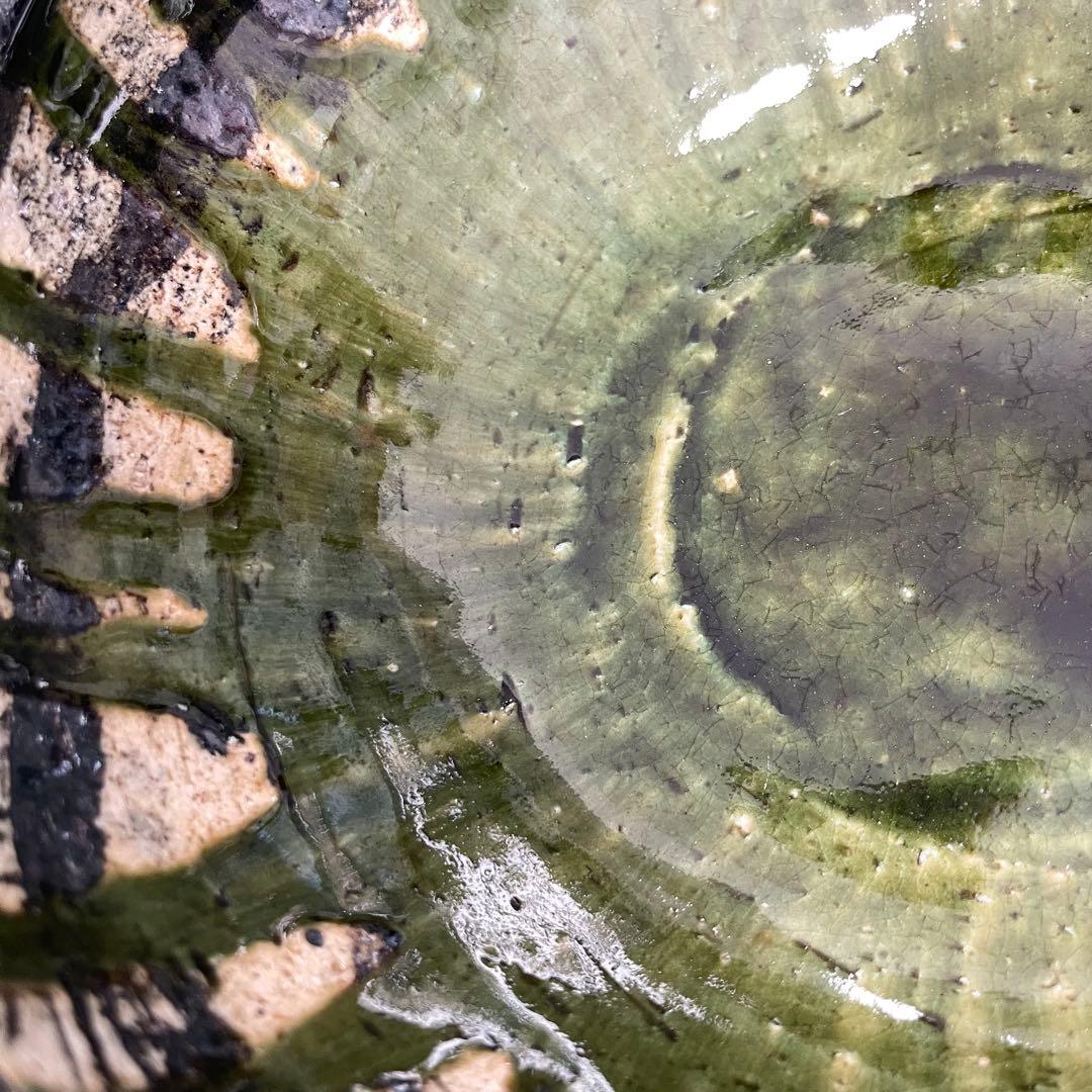 作家もの　橋口暢広作　織部大鉢