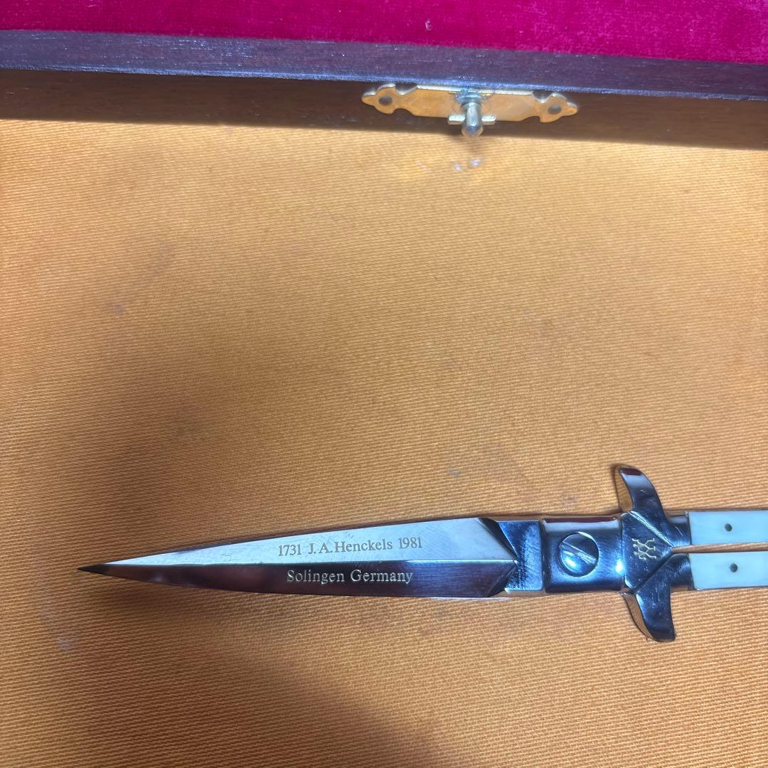 Zwilling J.A.Henckels ドイツ　ハサミ 共箱