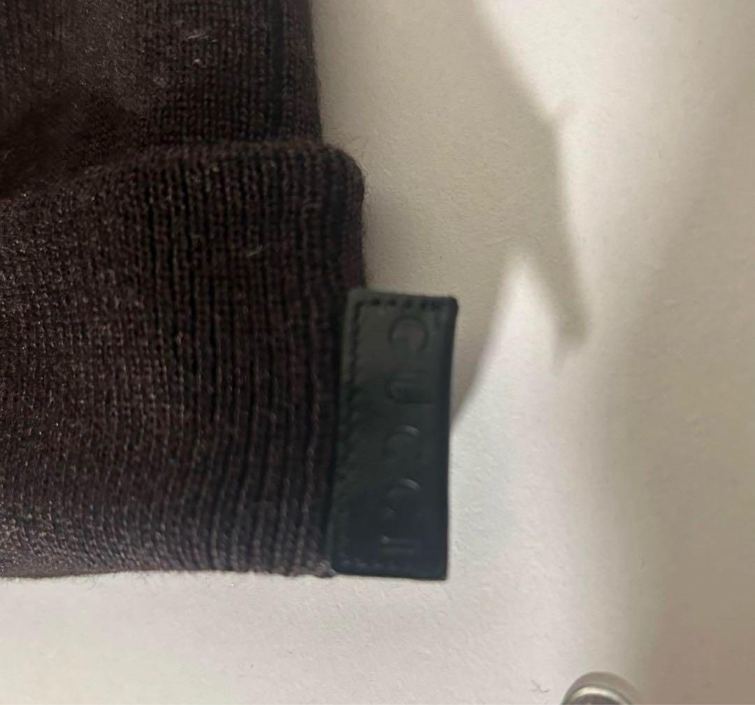 GUCCI グッチ　ニット帽　ビーニー　ニットキャップ