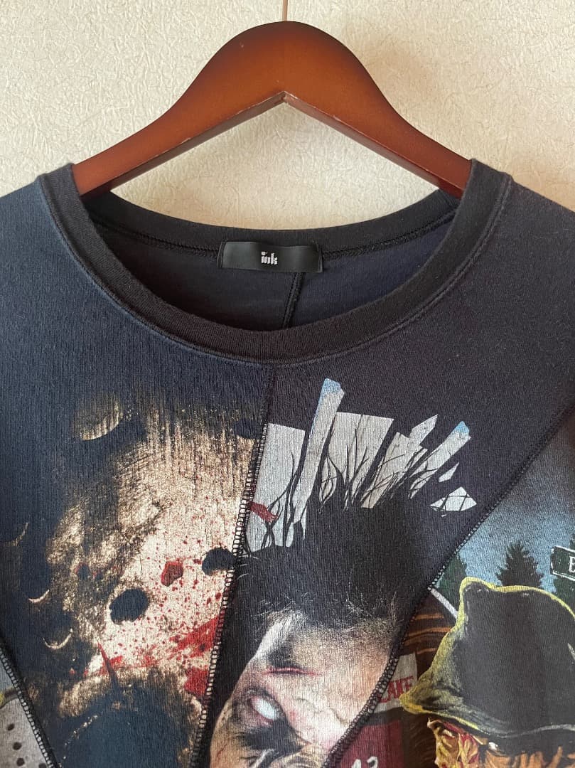 ink インク リメイク デザインTシャツ ホラー