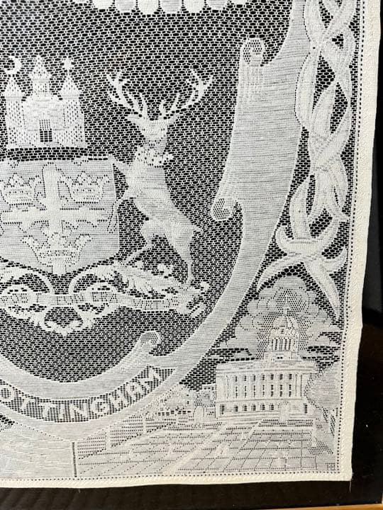 ⚠️1/4値下げ⚠️ノッティンガムレース アンティーク 額縁