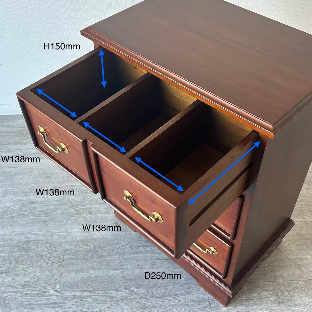 【最終値下げ】イギリス アンティーク家具 家具 スモール チェスト　276A