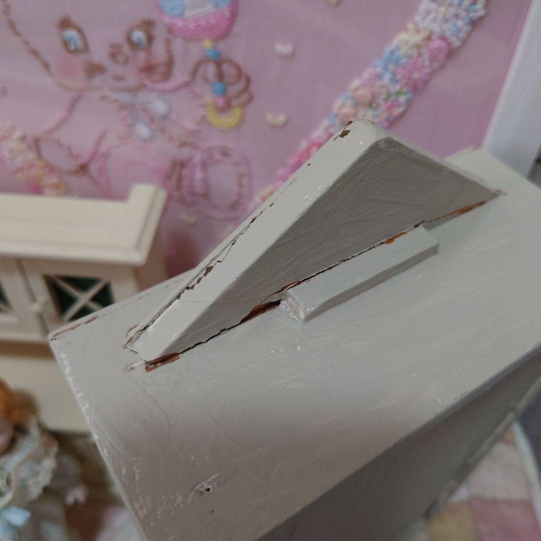 ヴィンテージ、ドールハウス、ドール用キャビネット