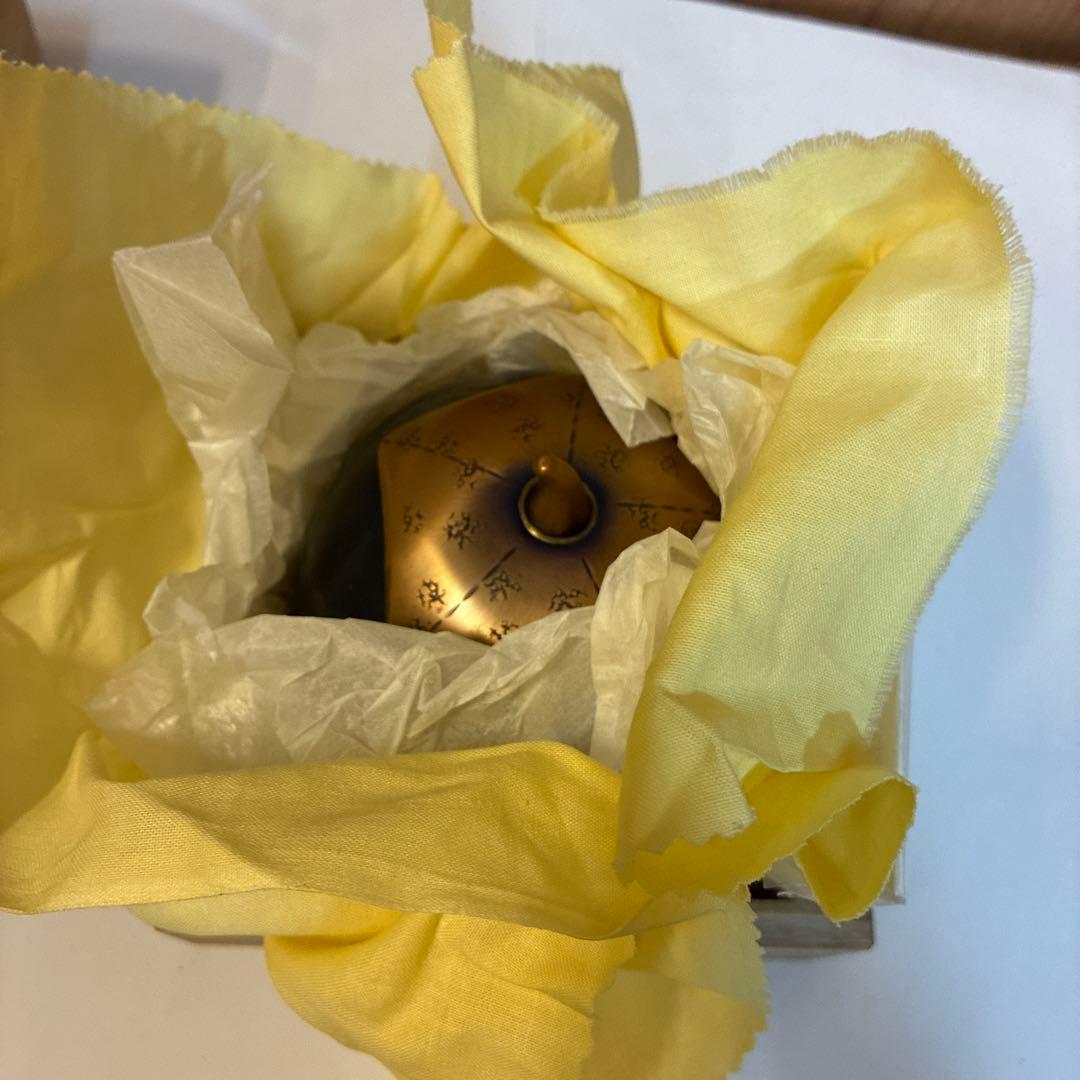 銅製茶入『茄子』幸来堂