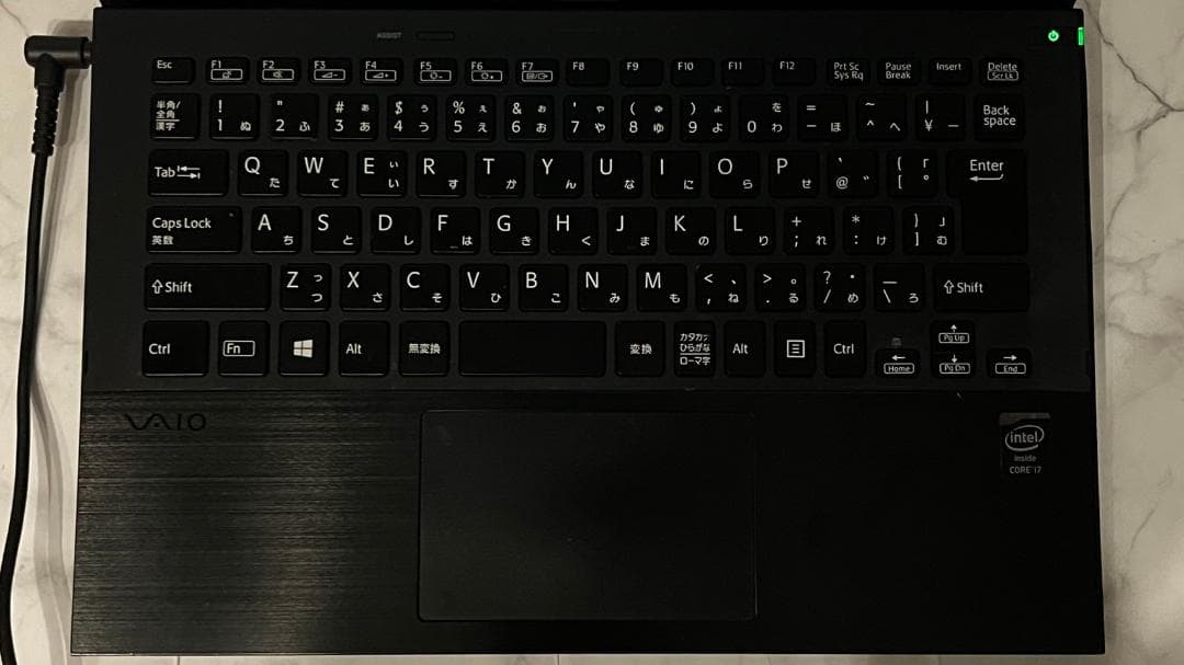 【SONY】VAIO 高性能i7 新品SSD256GB 4GB 黒ノートPC