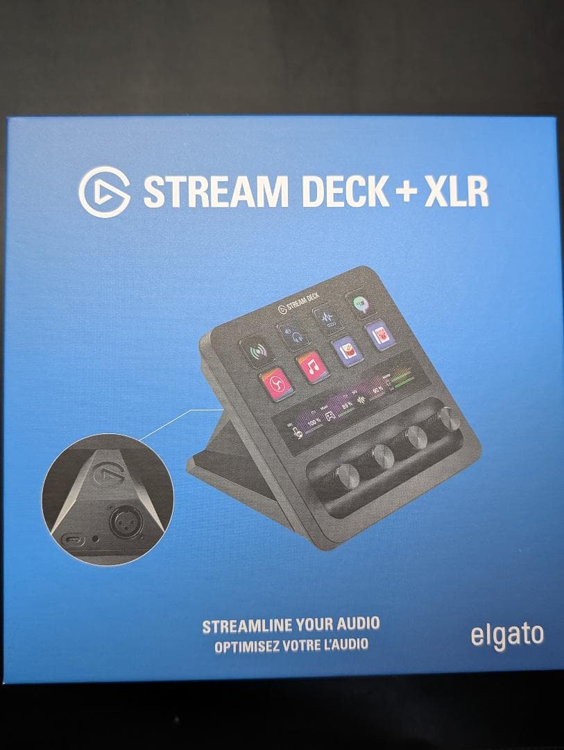 ☆新品☆Elgato Stream Deck + XLR マイクコントローラー