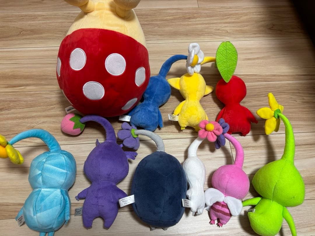 ピクミン　ぬいぐるみ　10体　セット　まとめ売り