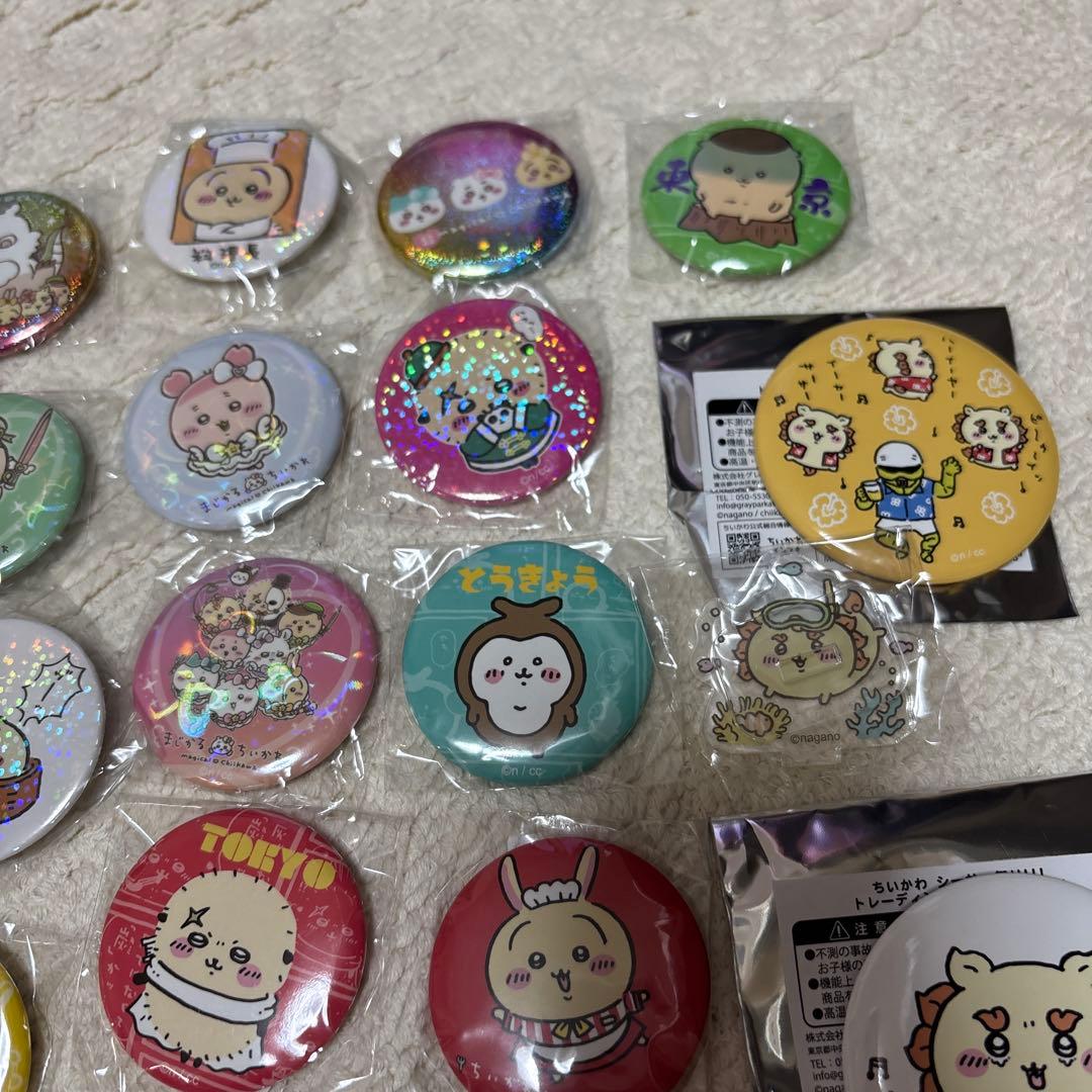 新品未開封◆ちいかわ 缶バッジ 　まとめ売り