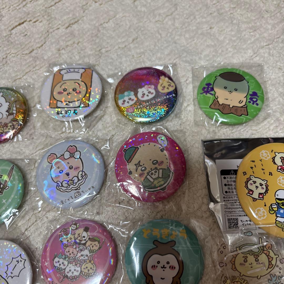 新品未開封◆ちいかわ 缶バッジ 　まとめ売り