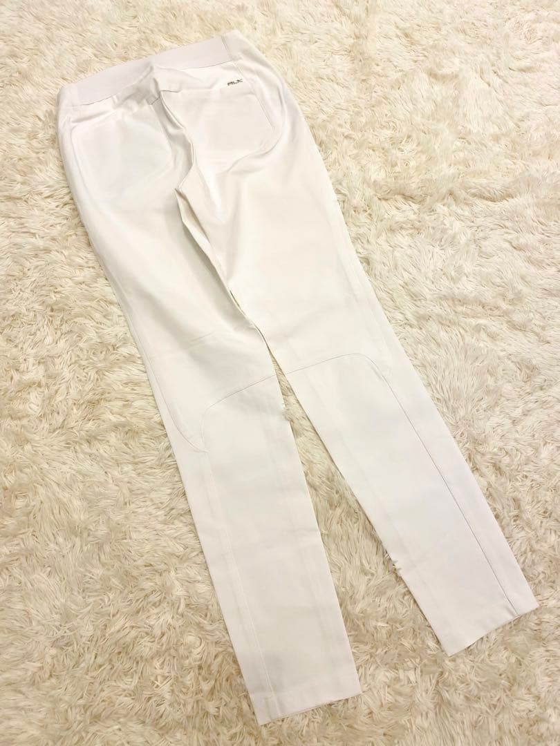 RLX 0サイズ　ストレッチパンツ　白色　未使用品　150 ラルフローレンゴルフ